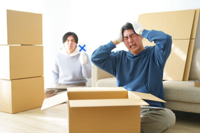 引越し当日って何に気をつければいい？やってはいけないNG行動7選
